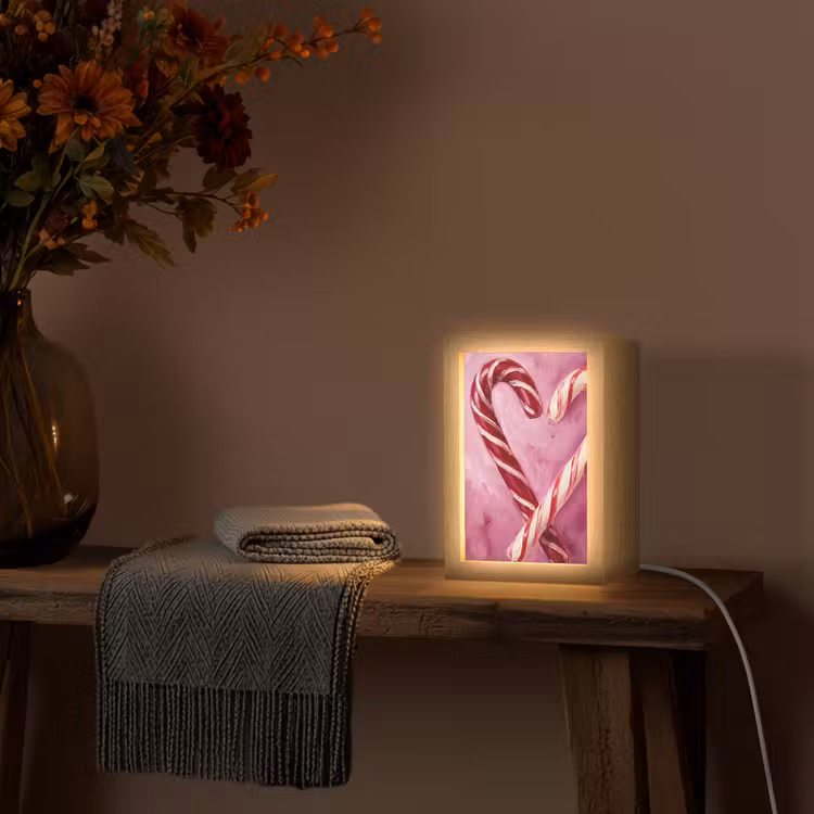Gepersonaliseerd Lightbox - Snoep - Hart - Roze — 3