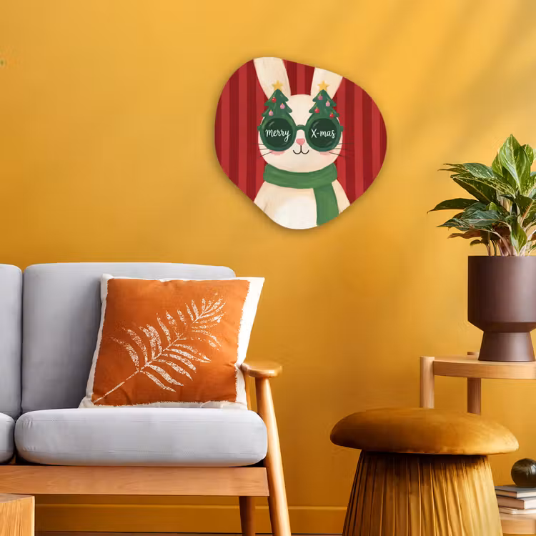 Organisch schilderij forex - Konijn - Kerst - Dieren — 3
