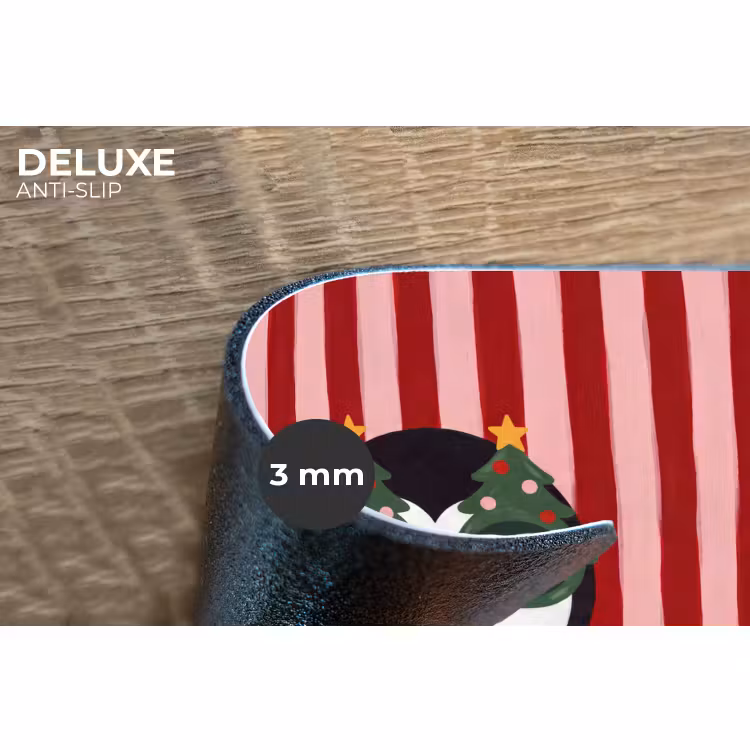 Placemat - 6 stuks - Pinguïn - Kerst - Illustratie — 4
