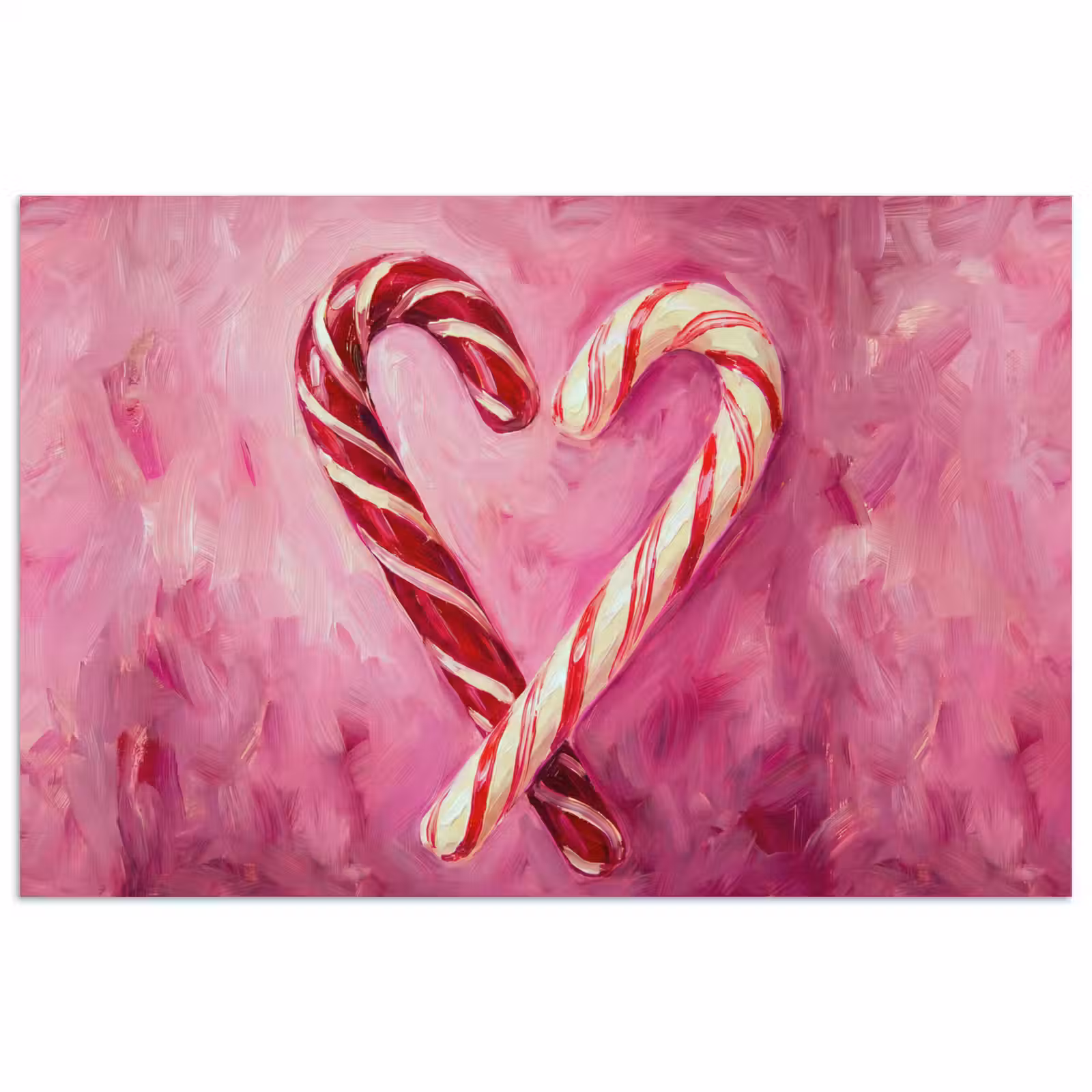 Poster - Snoep - Hart - Roze — 1