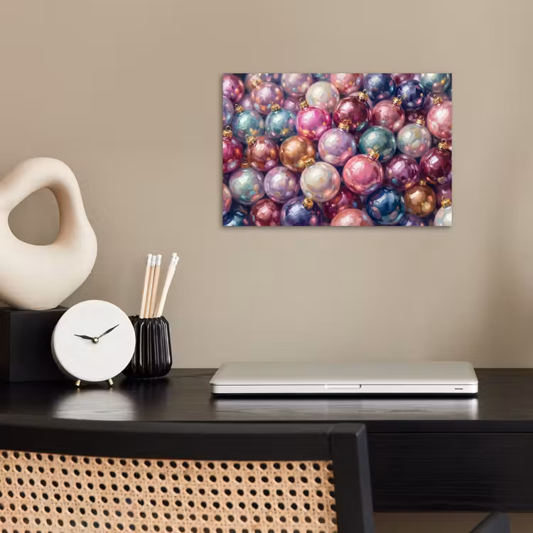 Poster - Kerstdecoratie - Kleurrijk - Feest — 2