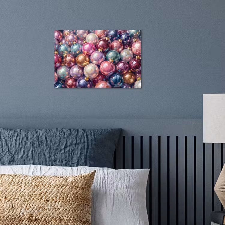 Poster - Kerstdecoratie - Kleurrijk - Feest — 3