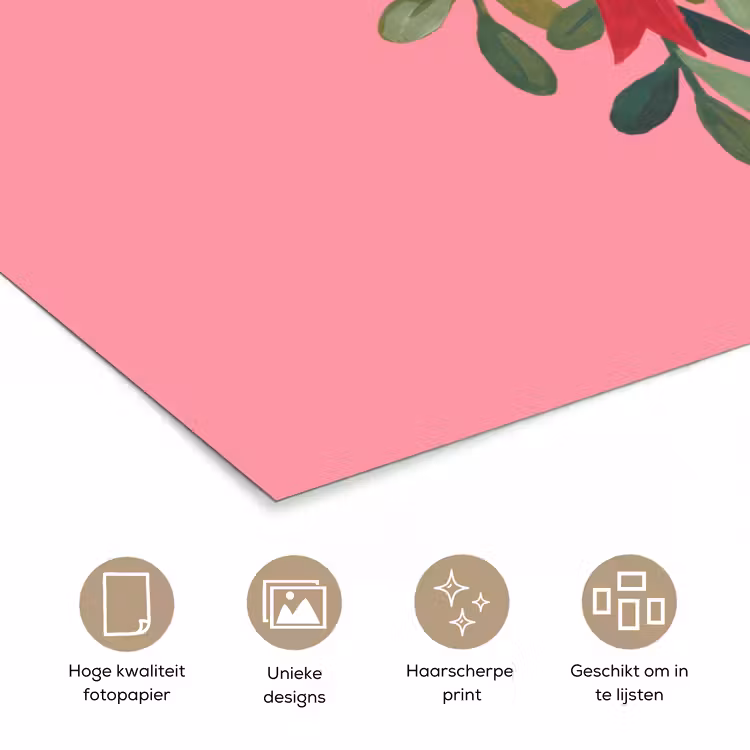 Poster - Plant - Lint - Roze — 5