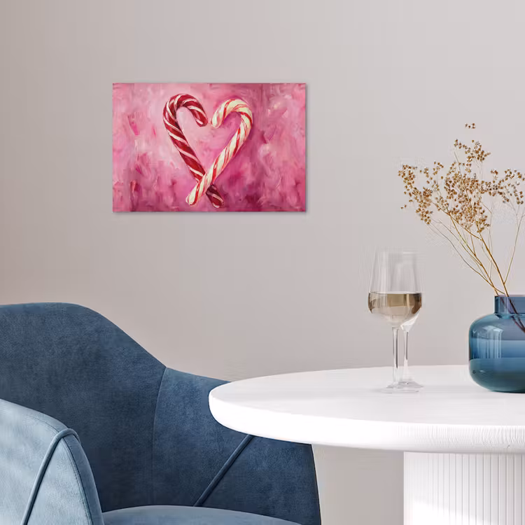 Poster - Snoep - Hart - Roze — 4