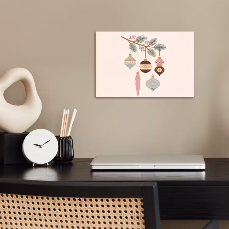 Poster - Kerst - Ornamenten - Tak — 2
