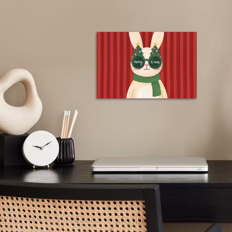 Poster - Konijn - Kerst - Dieren — 2