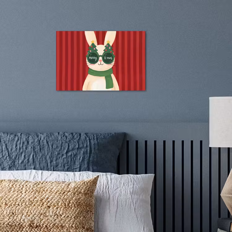 Poster - Konijn - Kerst - Dieren — 3