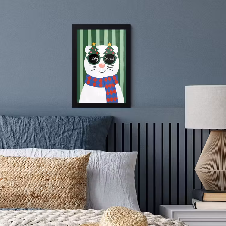 Poster met lijst - Dier - Winter - Cartoon — 4