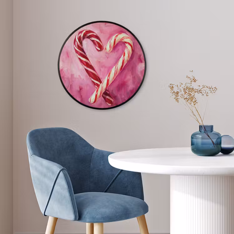 Ronde fotolijst - Snoep - Hart - Roze — 4