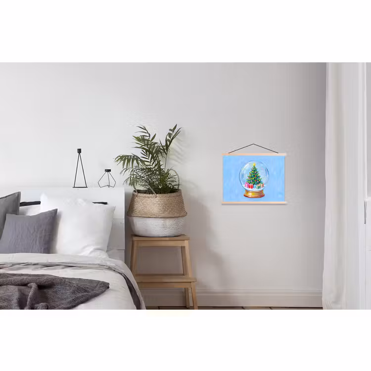 Schoolplaat - Sneeuwbol - Kerst - Cadeaus — 2