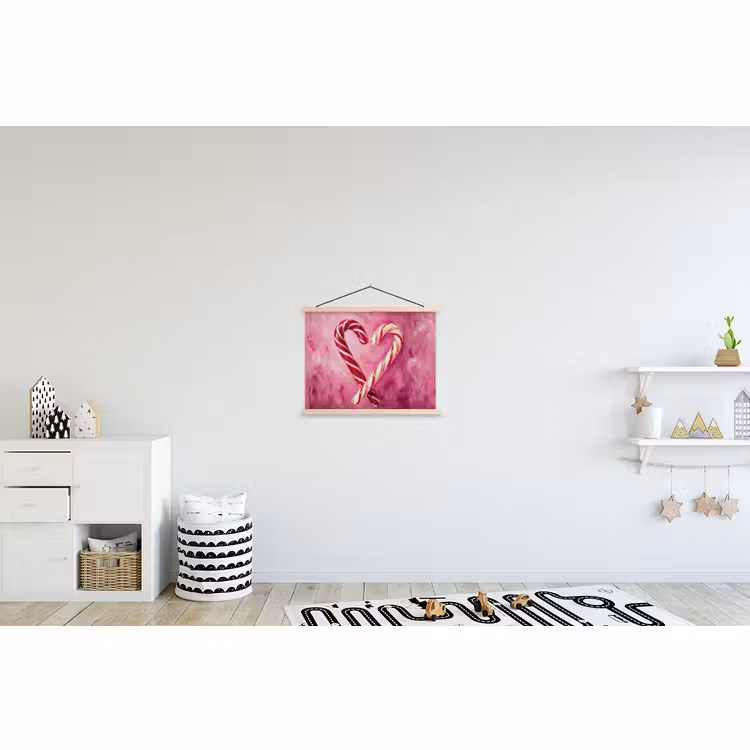Schoolplaat - Snoep - Hart - Roze — 3