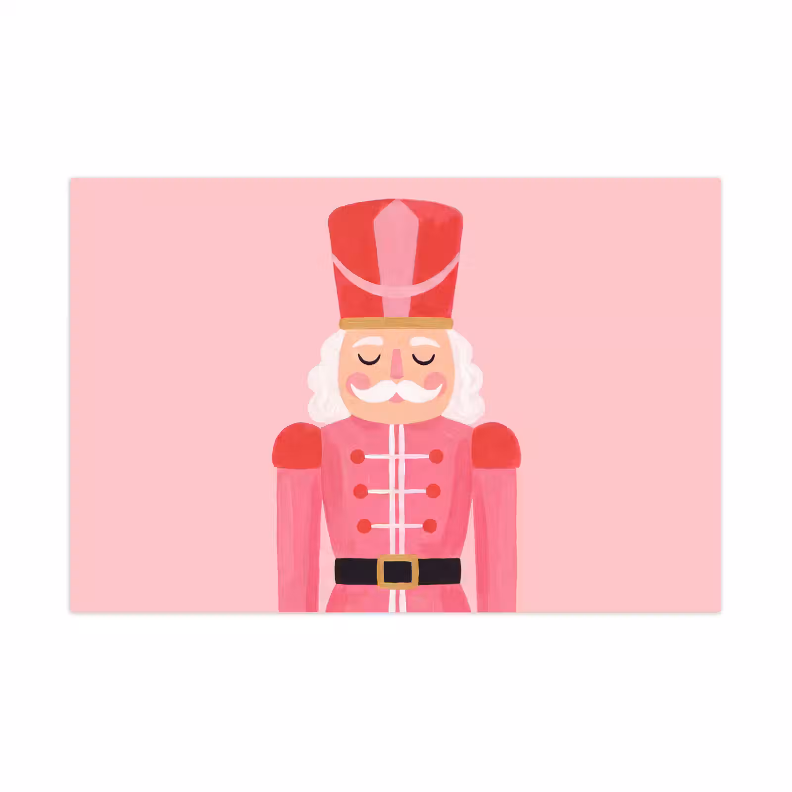 Speelkleed - Notenkraker roze illustratie — 1