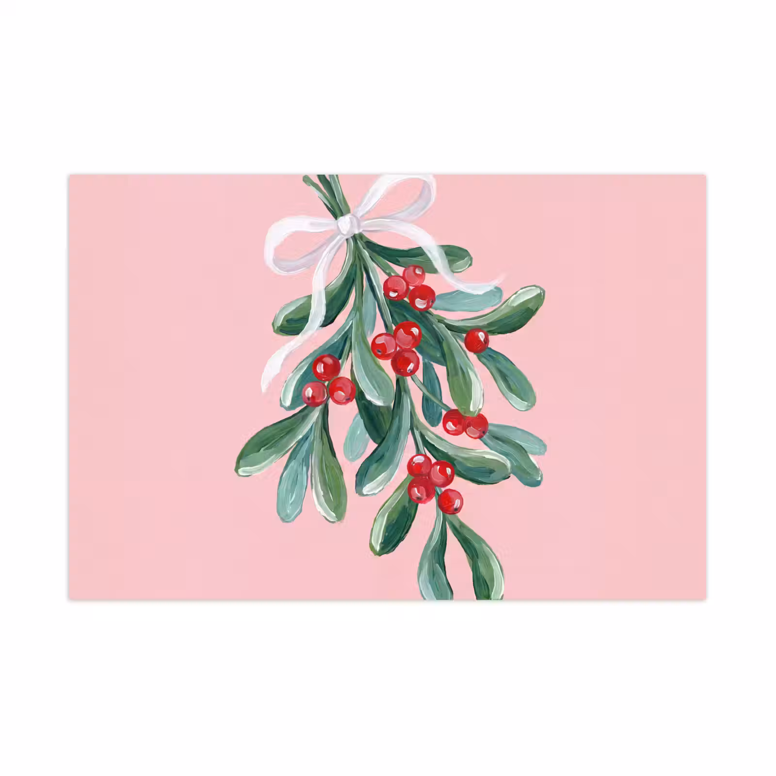 Speelkleed - Plant - Kerst - Roze — 1
