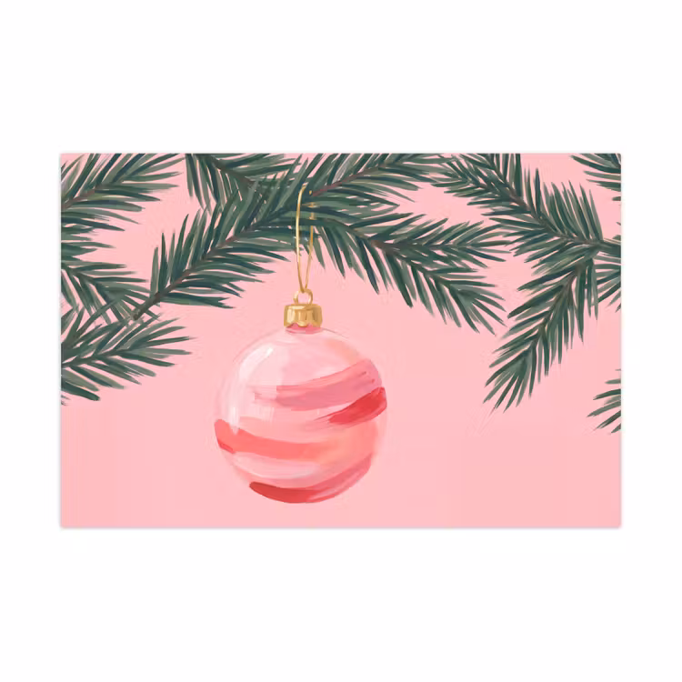 Speelkleed - Kerstbal - Roze - Kerst — 1