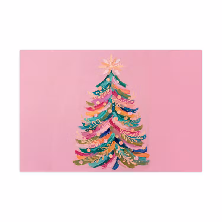 Speelkleed - Kerstboom - Abstract - Kleurrijk — 1