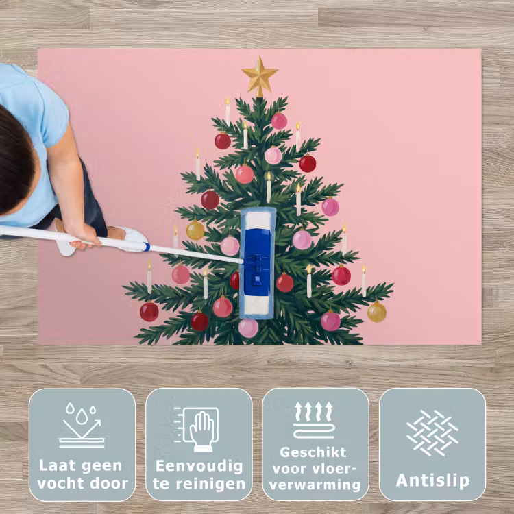 Speelkleed - Kerstboom - Kerst - Roze — 4