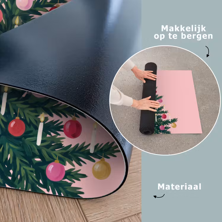 Speelkleed - Kerstboom - Kerst - Roze — 6