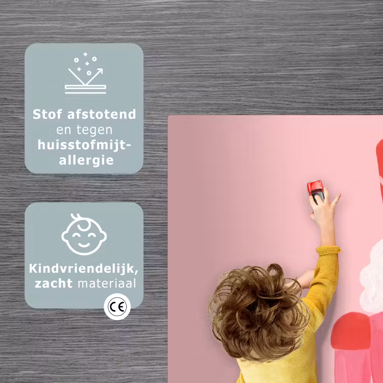 Speelkleed - Notenkraker roze illustratie — 3