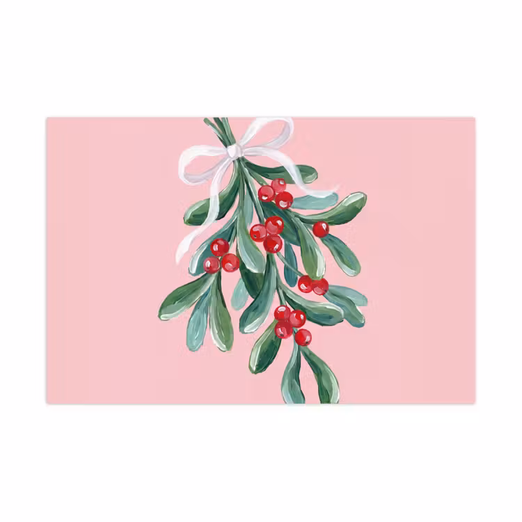 Speelkleed - Plant - Kerst - Roze — 1