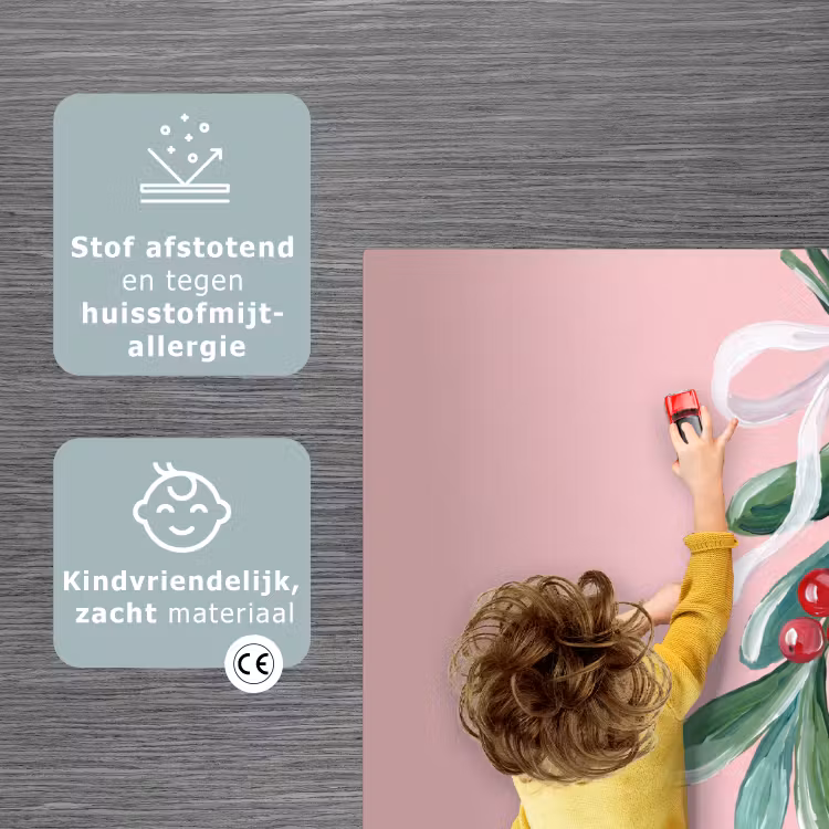Speelkleed - Plant - Kerst - Roze — 3