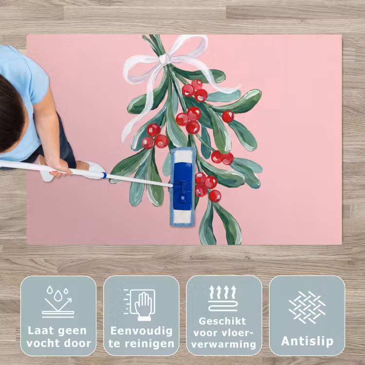 Speelkleed - Plant - Kerst - Roze — 4