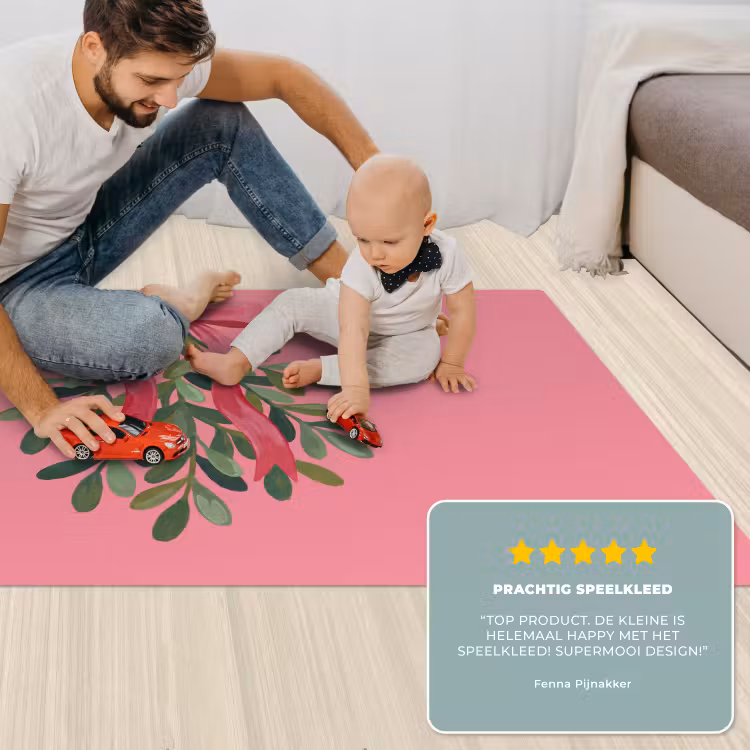 Speelkleed - Plant - Lint - Roze — 5