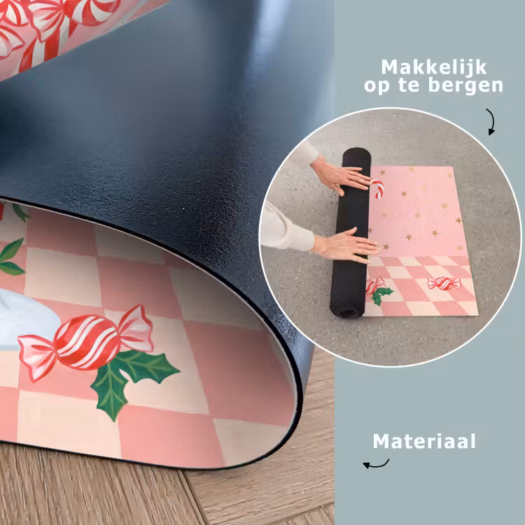 Speelkleed - Snoep - Glas - Roze — 6