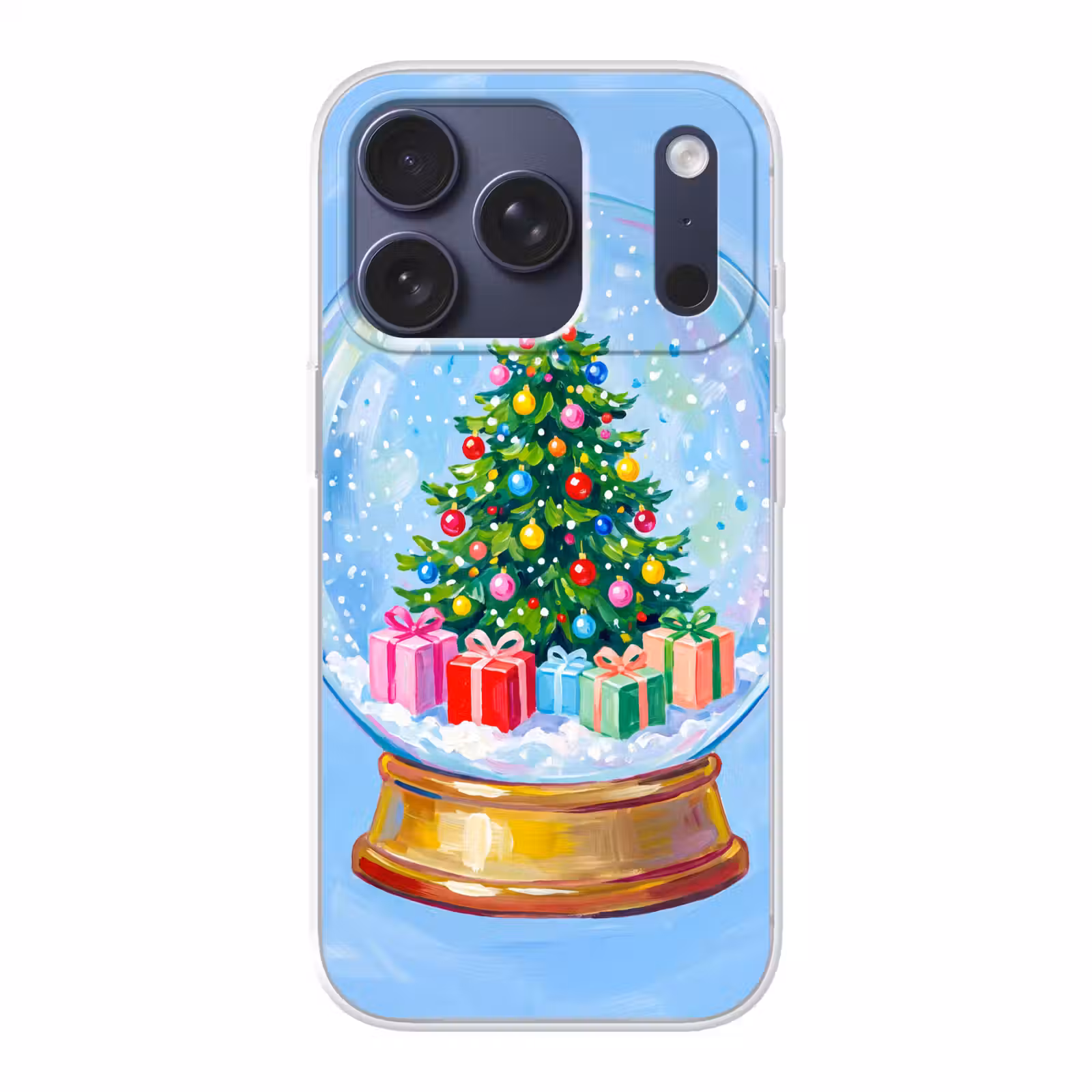 Telefoonhoesje - Sneeuwbol - Kerst - Cadeaus — 1