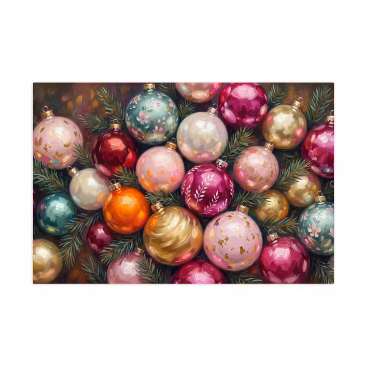 Speelkleed - Kerstballen - Kleurrijk - Feest — 1