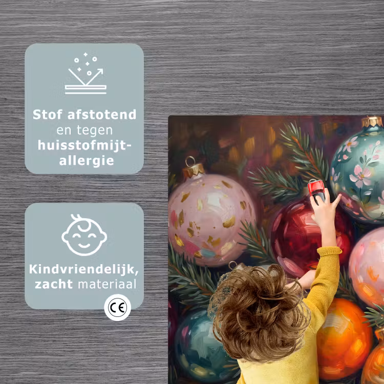 Speelkleed - Kerstballen - Kleurrijk - Feest — 3