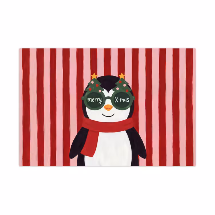 Speelkleed - Pinguïn - Kerst - Illustratie — 1