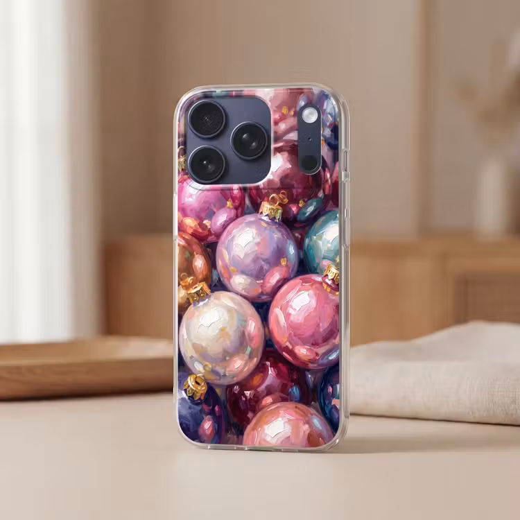 Telefoonhoesje - Kerstdecoratie - Kleurrijk - Feest — 3