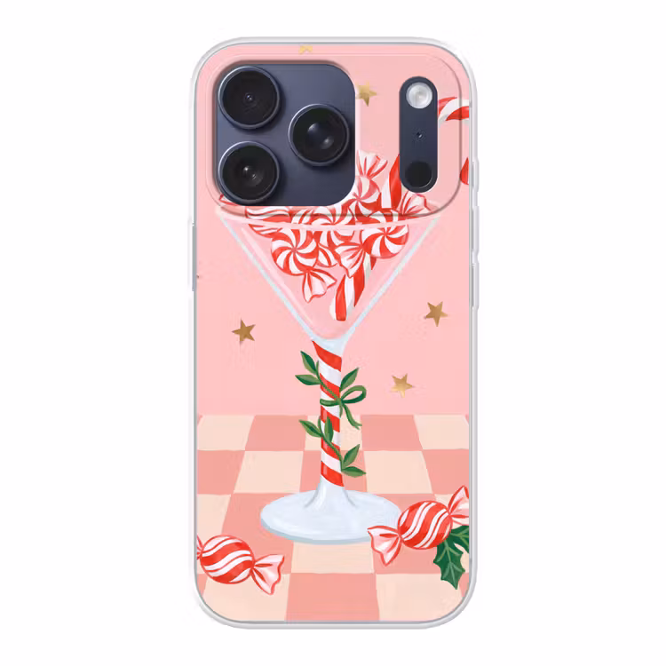 Telefoonhoesje - Snoep - Glas - Roze — 1