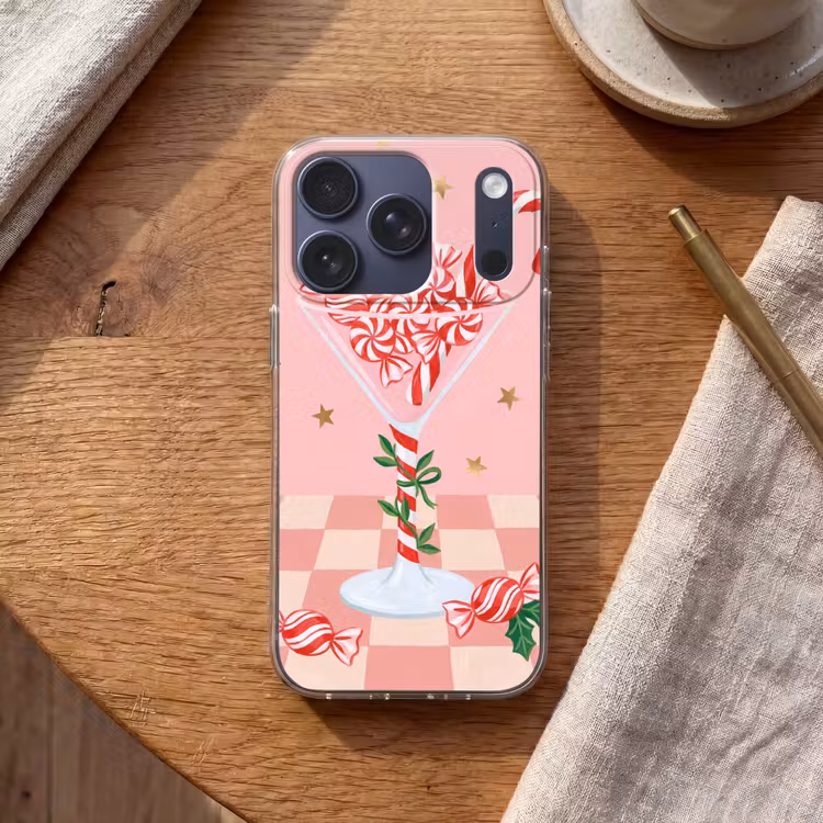 Telefoonhoesje - Snoep - Glas - Roze — 2