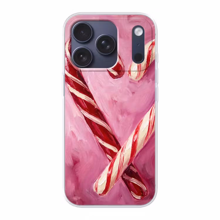 Telefoonhoesje - Snoep - Hart - Roze — 1