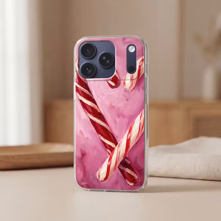 Telefoonhoesje - Snoep - Hart - Roze — 3