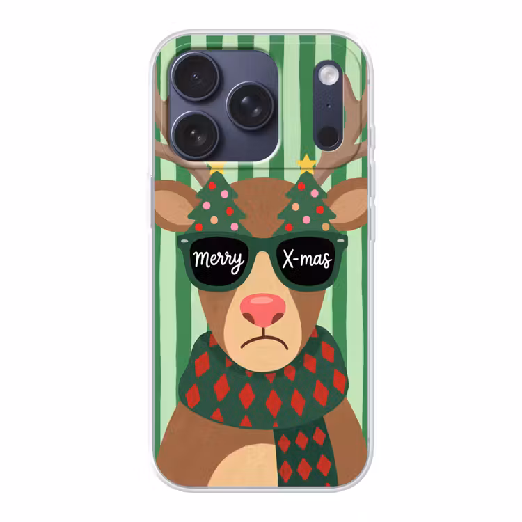 Telefoonhoesje - Rendier - Kerst - Illustratie — 1