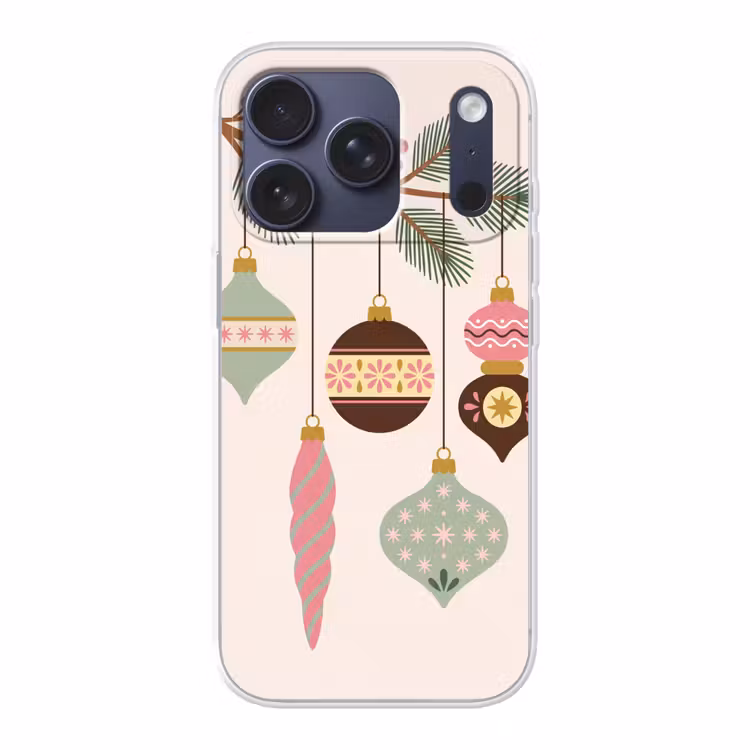 Telefoonhoesje - Kerst - Ornamenten - Tak — 1