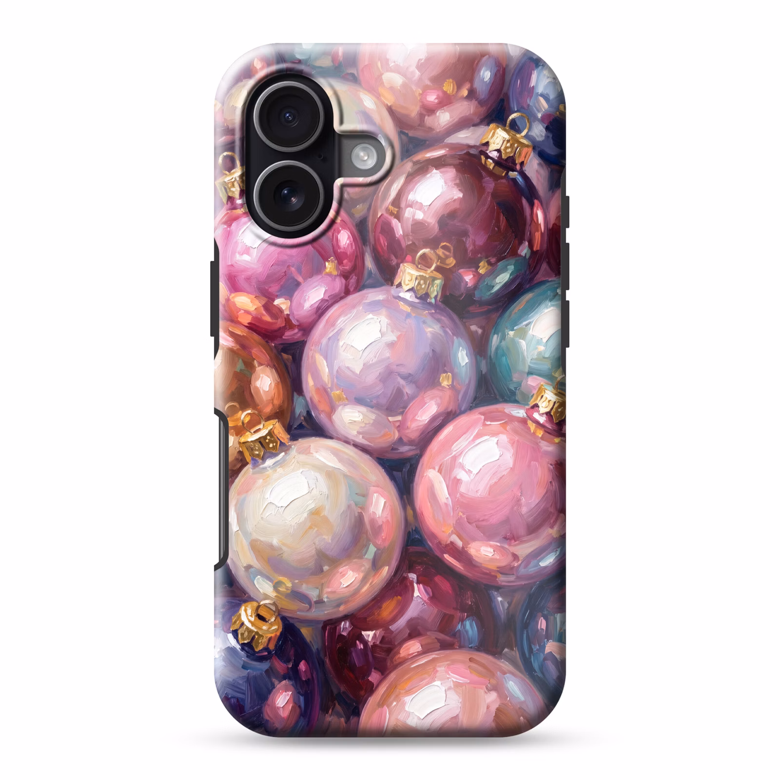 Telefoonhoesje Toughcase - Kerstdecoratie - Kleurrijk - Feest — 1