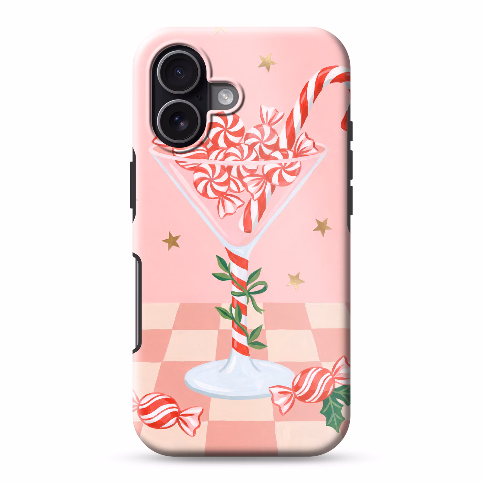 Telefoonhoesje Toughcase - Snoep - Glas - Roze — 1