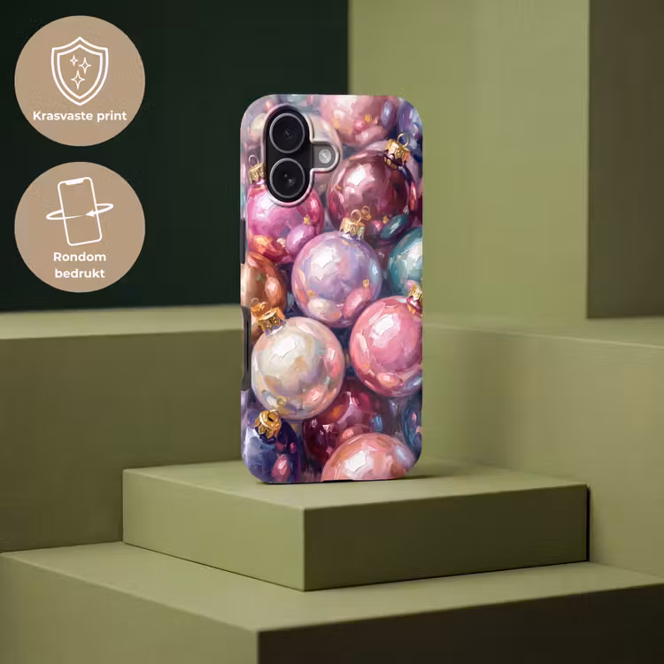 Telefoonhoesje Toughcase - Kerstdecoratie - Kleurrijk - Feest — 7