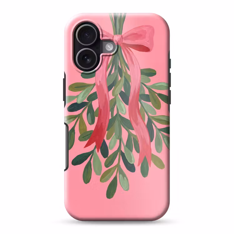 Telefoonhoesje Toughcase - Plant - Lint - Roze — 1