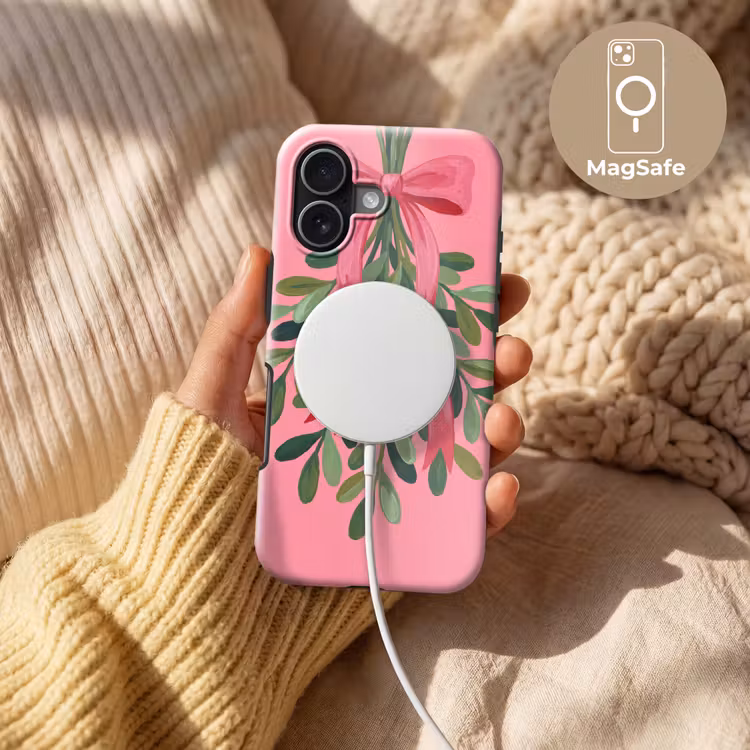 Telefoonhoesje Toughcase - Plant - Lint - Roze — 8