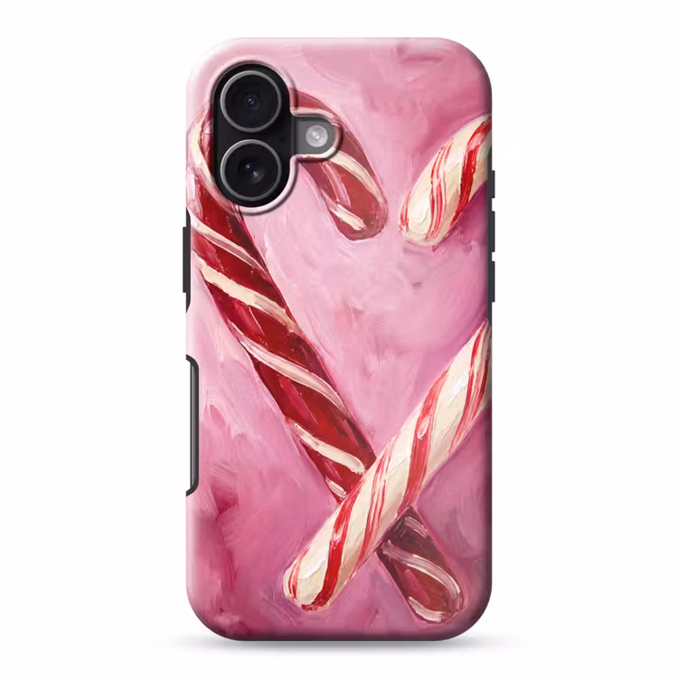 Telefoonhoesje Toughcase - Snoep - Hart - Roze — 1