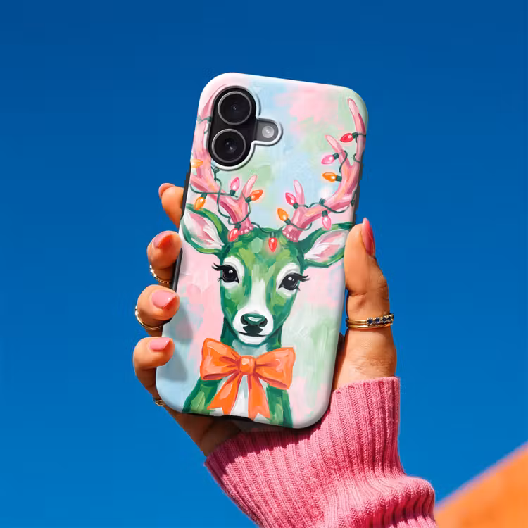 Telefoonhoesje Toughcase - Hert - Kerst - Dieren — 2