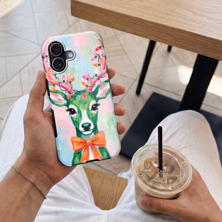 Telefoonhoesje Toughcase - Hert - Kerst - Dieren — 4