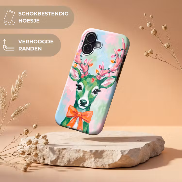 Telefoonhoesje Toughcase - Hert - Kerst - Dieren — 5