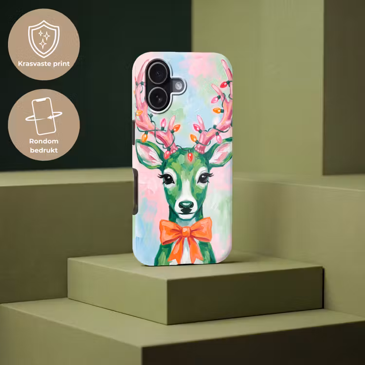 Telefoonhoesje Toughcase - Hert - Kerst - Dieren — 7