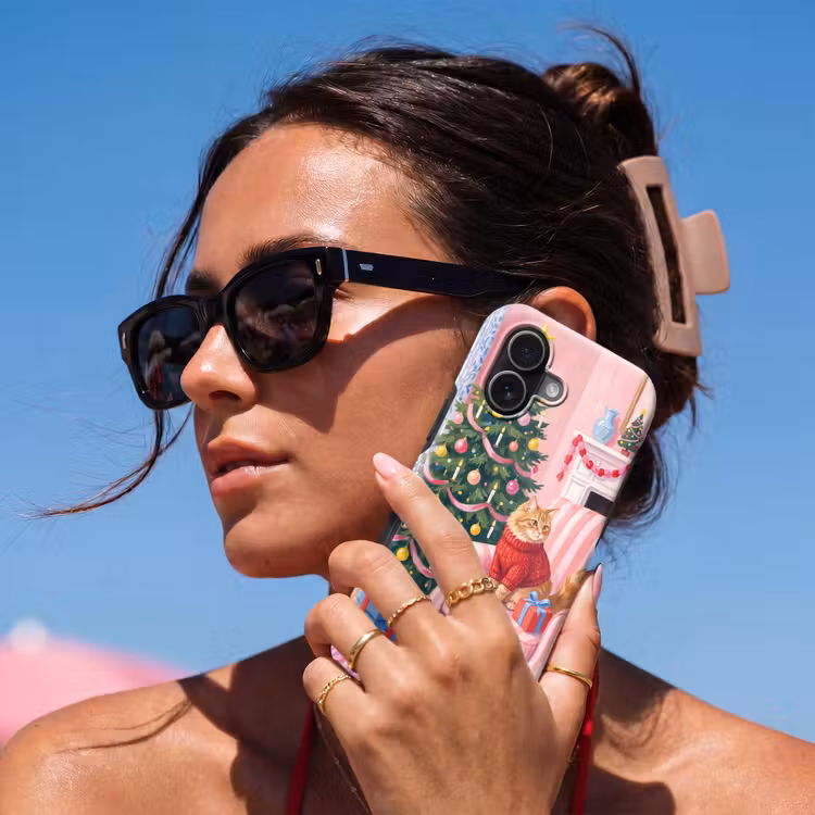 Telefoonhoesje Toughcase - Kat - Kerst - Interieur — 6