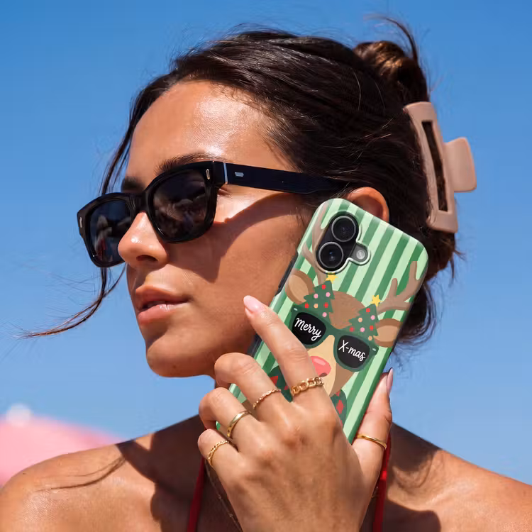 Telefoonhoesje Toughcase - Rendier - Kerst - Illustratie — 6